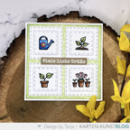 Karten-Kunst Stanzschablone kk-D209 - Card Designer Squares
