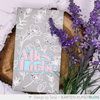 Karten-Kunst Clear Stamps Groß KK-0257 - Delicate Plants / Zarte Blumen