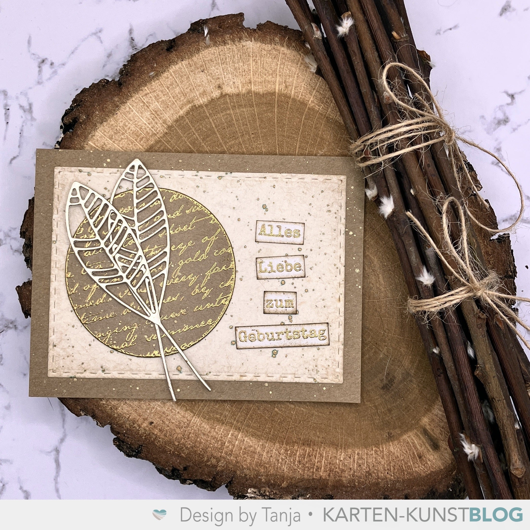 Karten-Kunst Clear Stamps KK-0152 - Script Background
