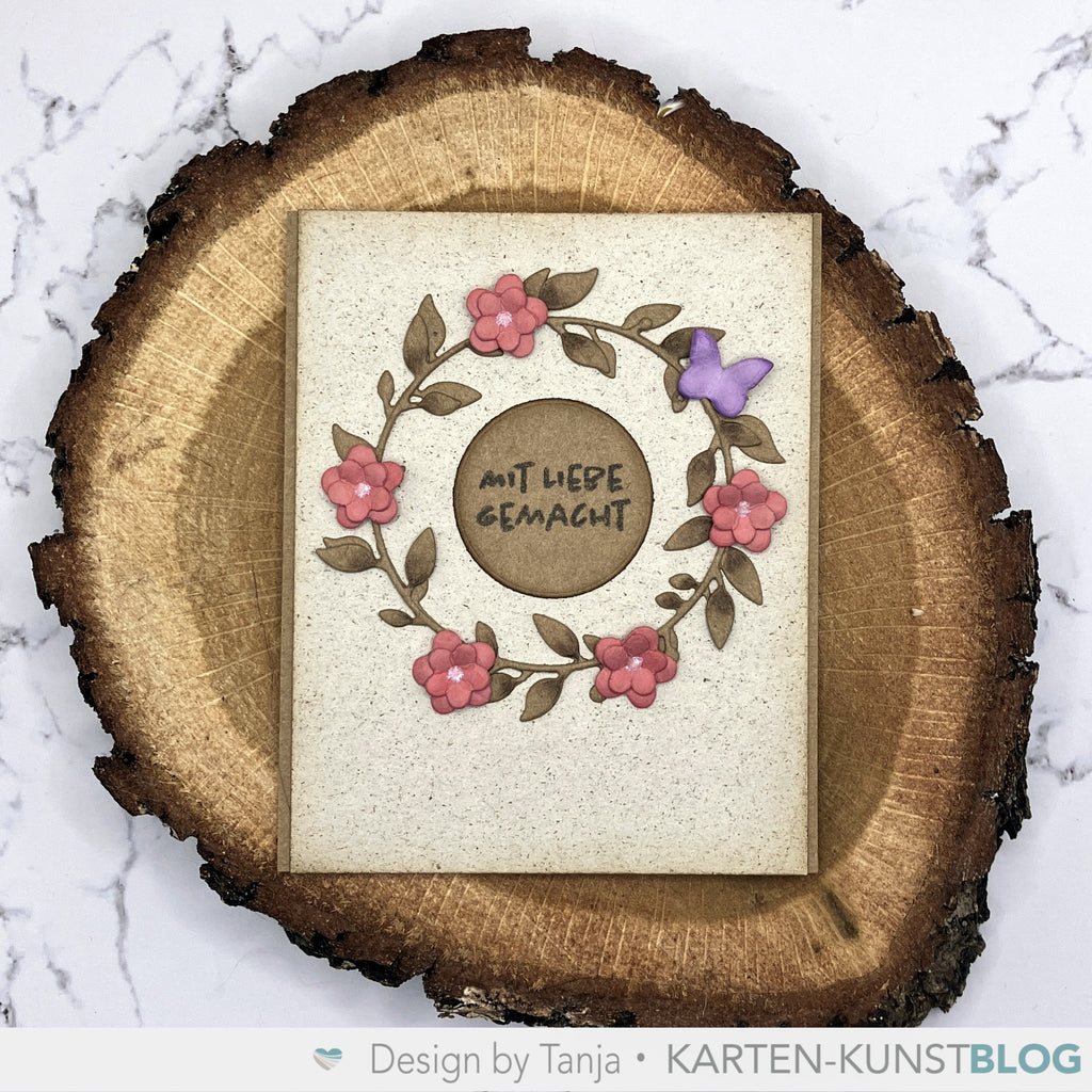 Karten-Kunst Stanzschablone kk-D202 - 1/8 Inch Circles