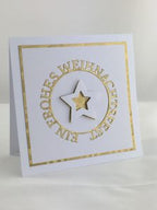 Karten-Kunst Stanzschablone kk-D043 - Kreistexte Ein frohes Weihnachtsfest