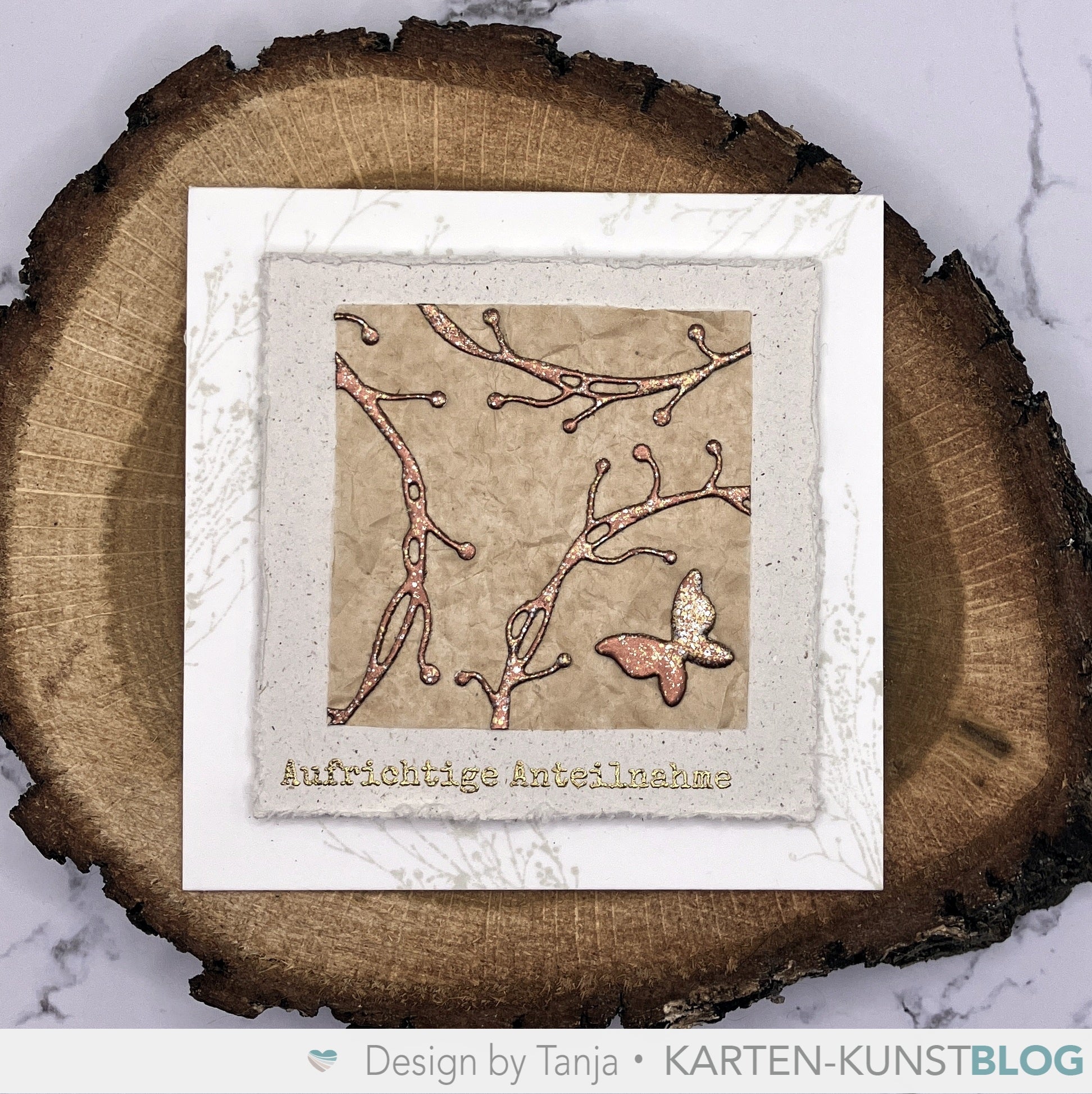 Karten-Kunst Stanzschablone kk-D115 - Branch Wreath