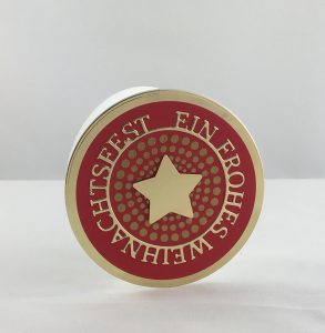 Karten-Kunst Stanzschablone kk-D043 - Kreistexte Ein frohes Weihnachtsfest