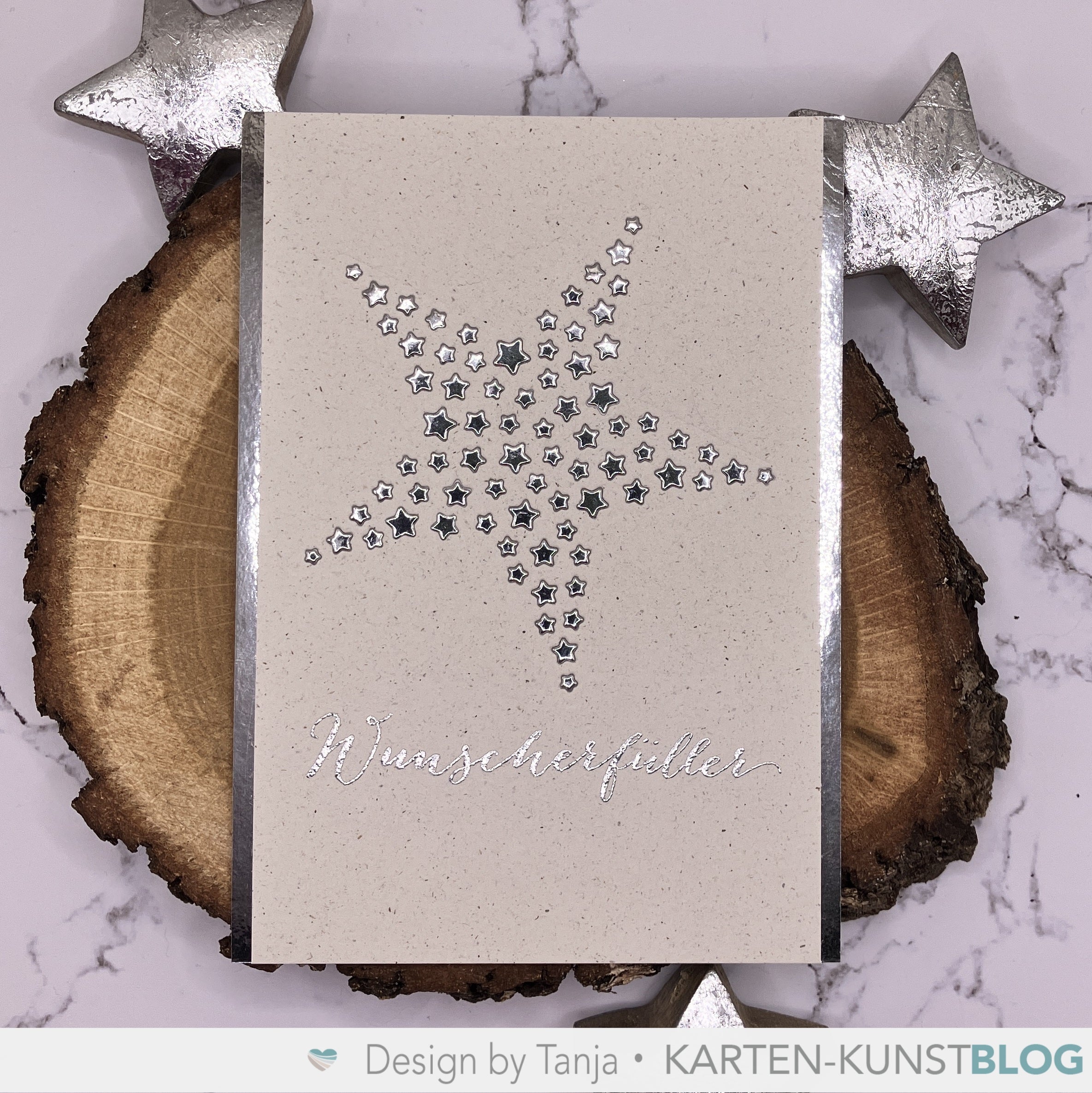 Karten-Kunst Stanzschablone kk-D048 - Star of Stars