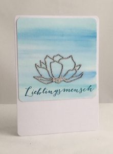 Karten-Kunst Clear Stamps KK-0039 - Große Worte Lieblingsmensch