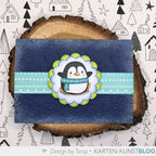 Karten-Kunst Clear Stamps KK-0248 - Penguins