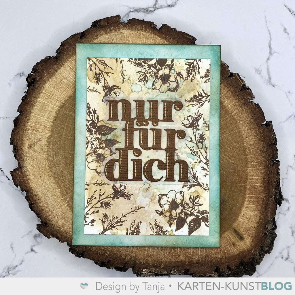 Karten-Kunst Clear Stamps KK-0270 - Circulus Romantischer Kranz