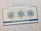 Karten-Kunst Stanzschablone kk-D096 - Brückentext Frohe Weihnachten