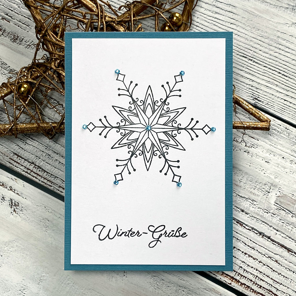 Schneeflockenstempel-Bundle