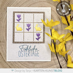 Karten-Kunst Clear Stamps KK-0279 - Capri Groß: Sprüche zu Ostern