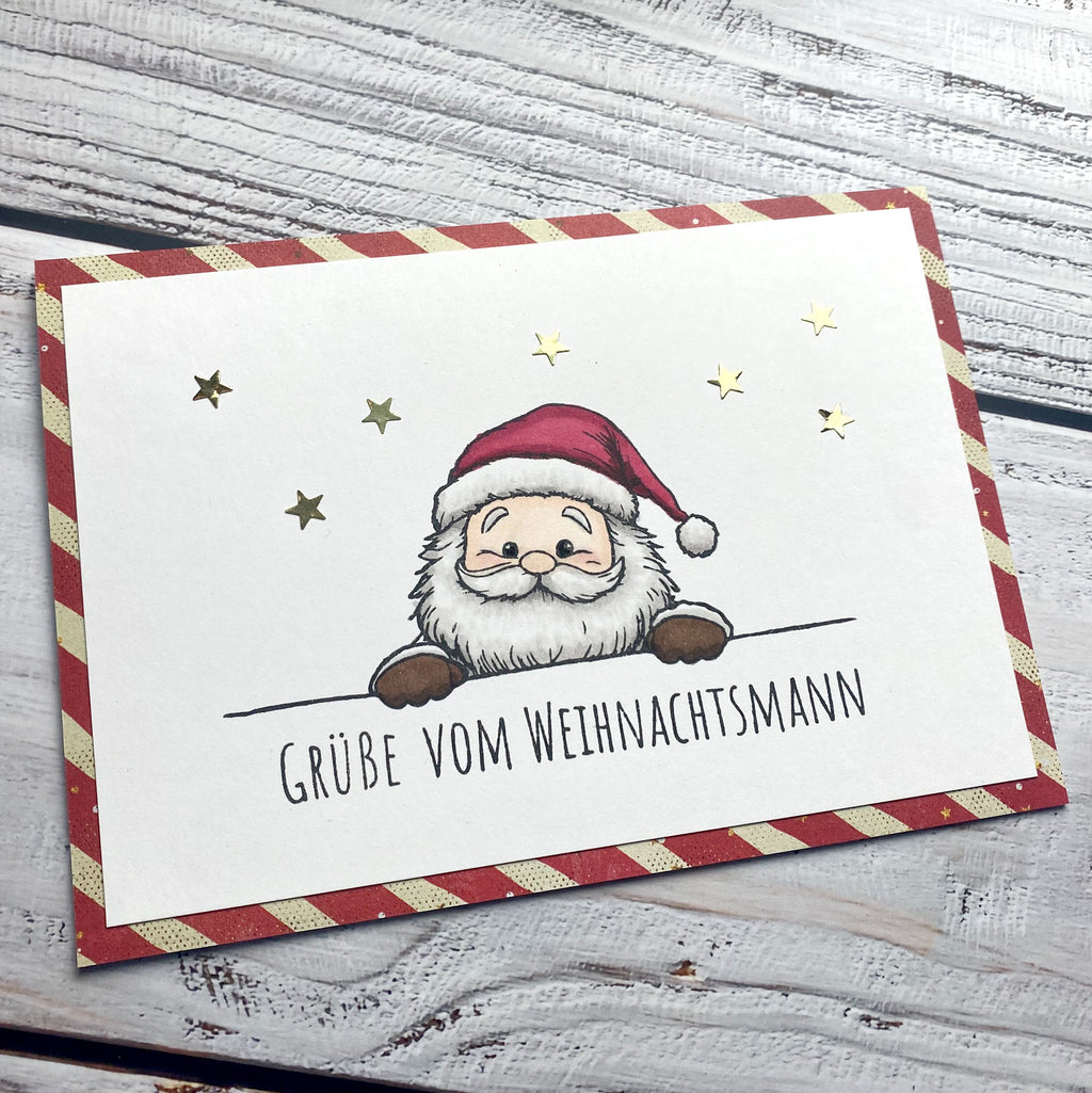 Weihnachtsmann-Stempel-Bundle