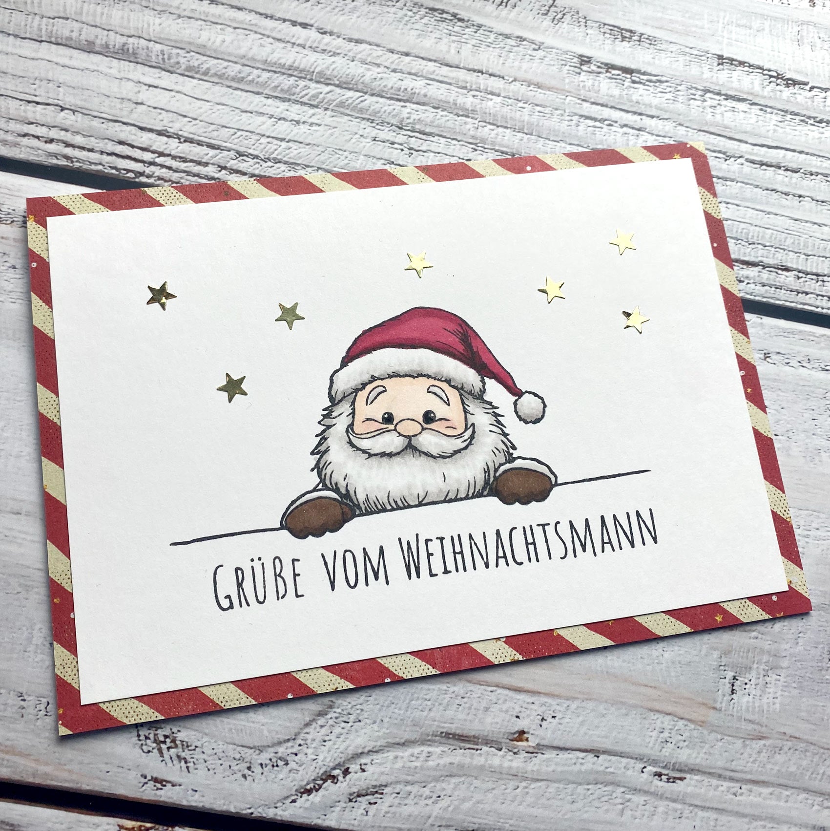 Karten-Kunst Clear Stamps KK-0290 - Post vom Weihnachtsmann