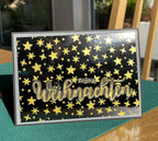 Karten-Kunst Hot Foil Plate kk-HF011 - Riesige Weihnachten
