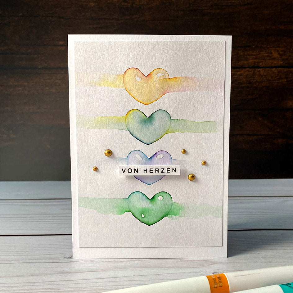 Karten-Kunst Clear Stamps KK-0231 - Geburtstag Modern