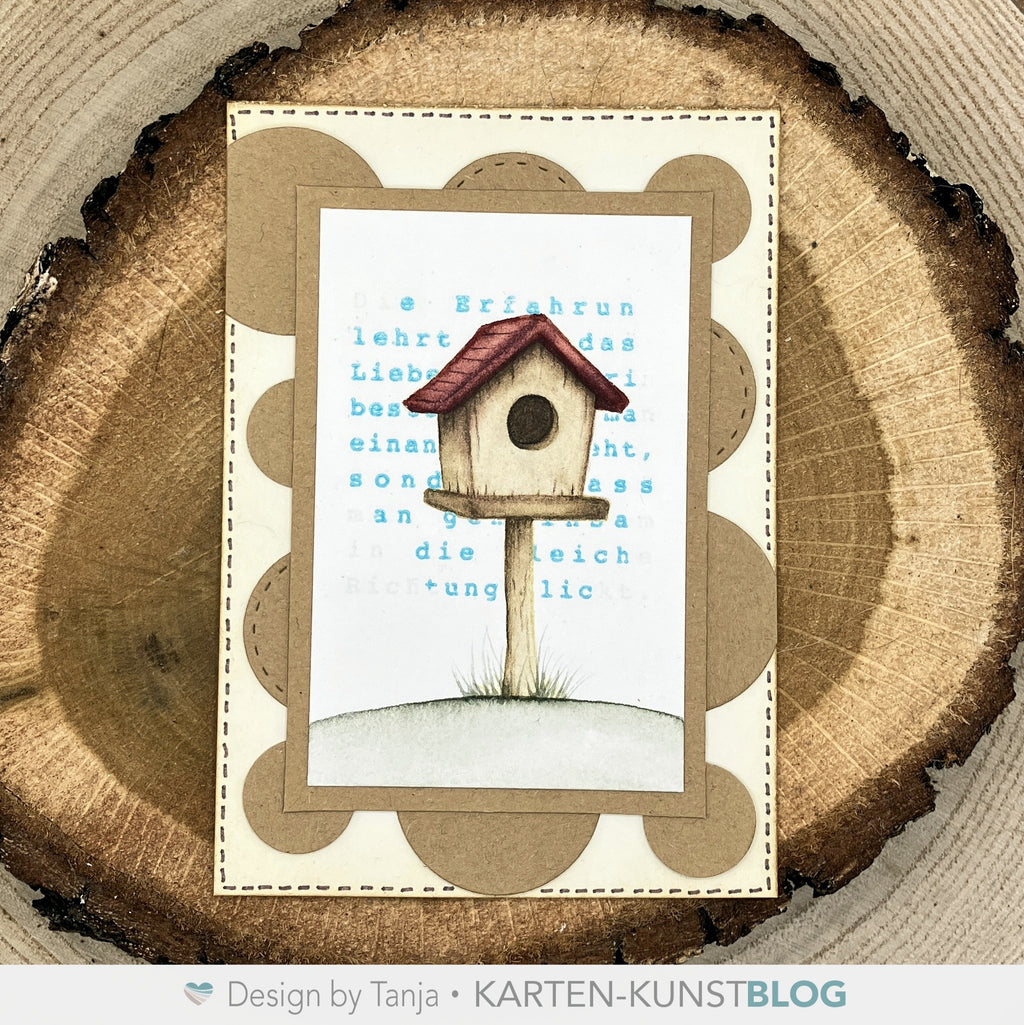 Karten-Kunst Clear Stamps KK-0283 - Vogelglück