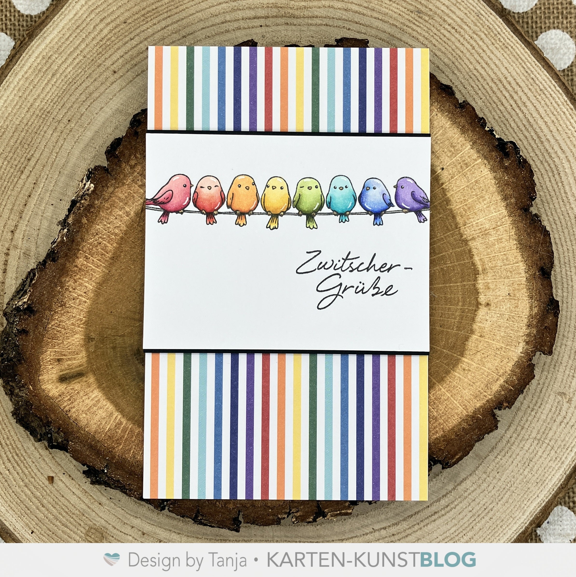 Karten-Kunst Clear Stamps KK-0283 - Vogelglück