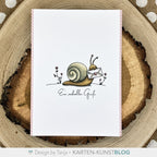 Karten-Kunst Clear Stamps KLEIN KK-0280 - Ein schneller Gruß