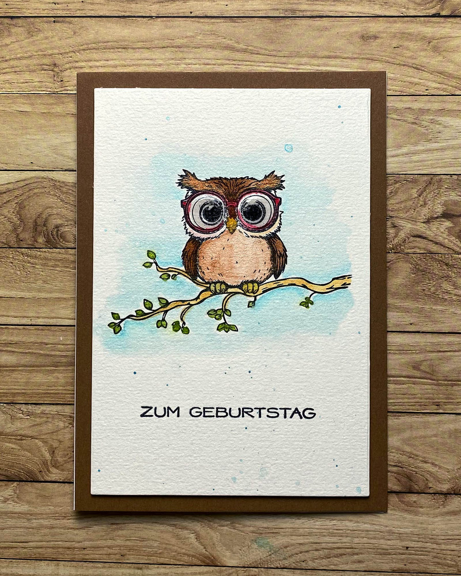 Karten-Kunst Clear Stamps KK-0292 - Uhuuups, so alt schon