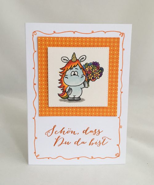 Karten-Kunst Clear Stamps KK-0034 - Große Worte „Willkommen“