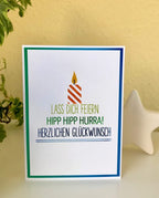 Karten-Kunst Clear Stamps KK-0102 - Washi-Tape Vielen lieben Dank