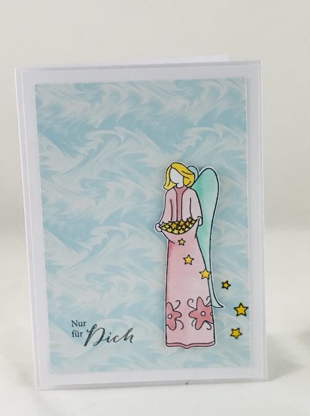 Karten-Kunst Clear Stamps KK-0104 - Sternen-Engel
