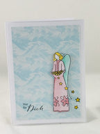 Karten-Kunst Clear Stamps KK-0104 - Sternen-Engel