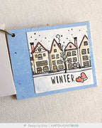 Karten-Kunst Clear Stamps KK-0229 - Kalender Buchstaben und Zahlen