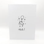 Karten-Kunst Clear Stamps KK-0077 - Viecher auf Ballonfahrt