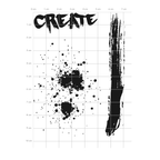 Karten-Kunst Clear Stamps KK-0086 - Splatters Create