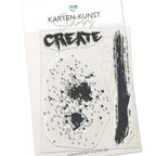 Karten-Kunst Clear Stamps KK-0086 - Splatters Create