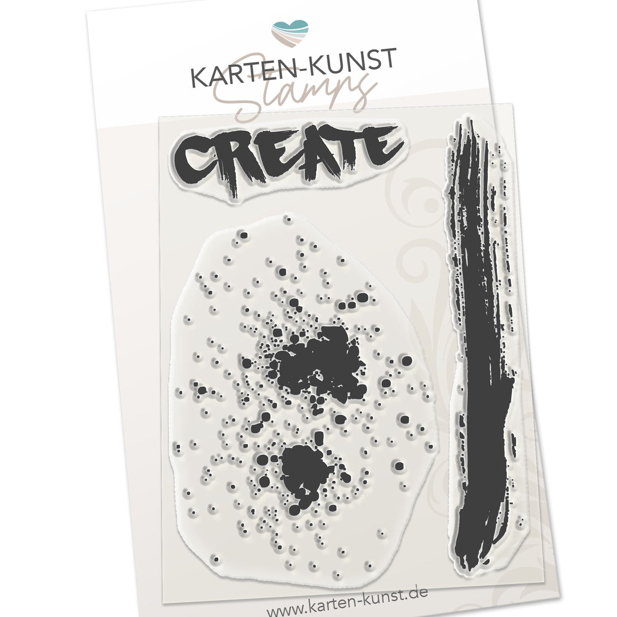 Karten-Kunst Clear Stamps KK-0086 - Splatters Create