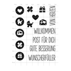 Karten-Kunst Clear Stamps KK-0087 - Symbolisch gemeint