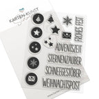 Karten-Kunst Clear Stamps KK-0088 - Symbolisch zu Weihnachten