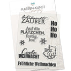 Karten-Kunst Clear Stamps KK-0092 - Typomix Weihnachten