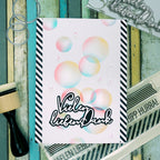 Karten-Kunst Clear Stamps KK-0102 - Washi-Tape Vielen lieben Dank