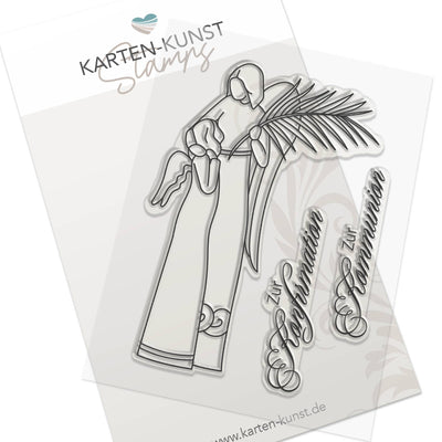 Karten-Kunst Clear Stamps KK-0105 - Engel zur Konfirmation und Kommunion