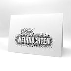 Karten-Kunst Clear Stamps KK-0108 - Weihnachten zerstreut