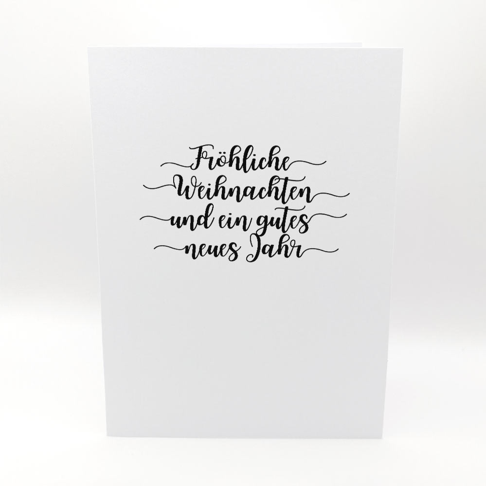 Karten-Kunst Clear Stamps KK-0114 - Kalligraphie zu Weihnachten