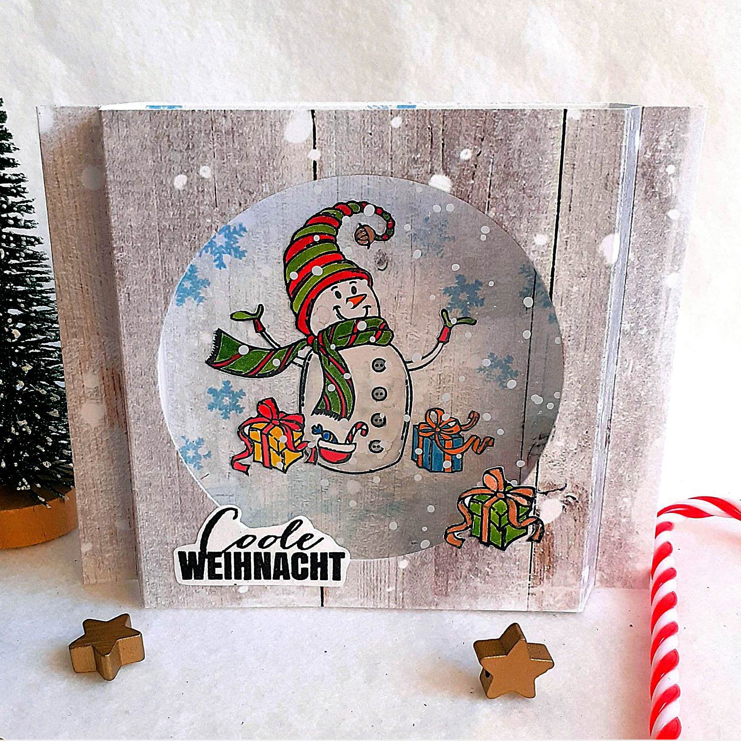 Karten-Kunst Clear Stamps KK-0092 - Typomix Weihnachten