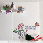 Karten-Kunst Clear Stamps KK-0121 - Braver Schneemann