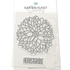 Karten-Kunst Clear Stamps KK-0135 - Chrysanthemum