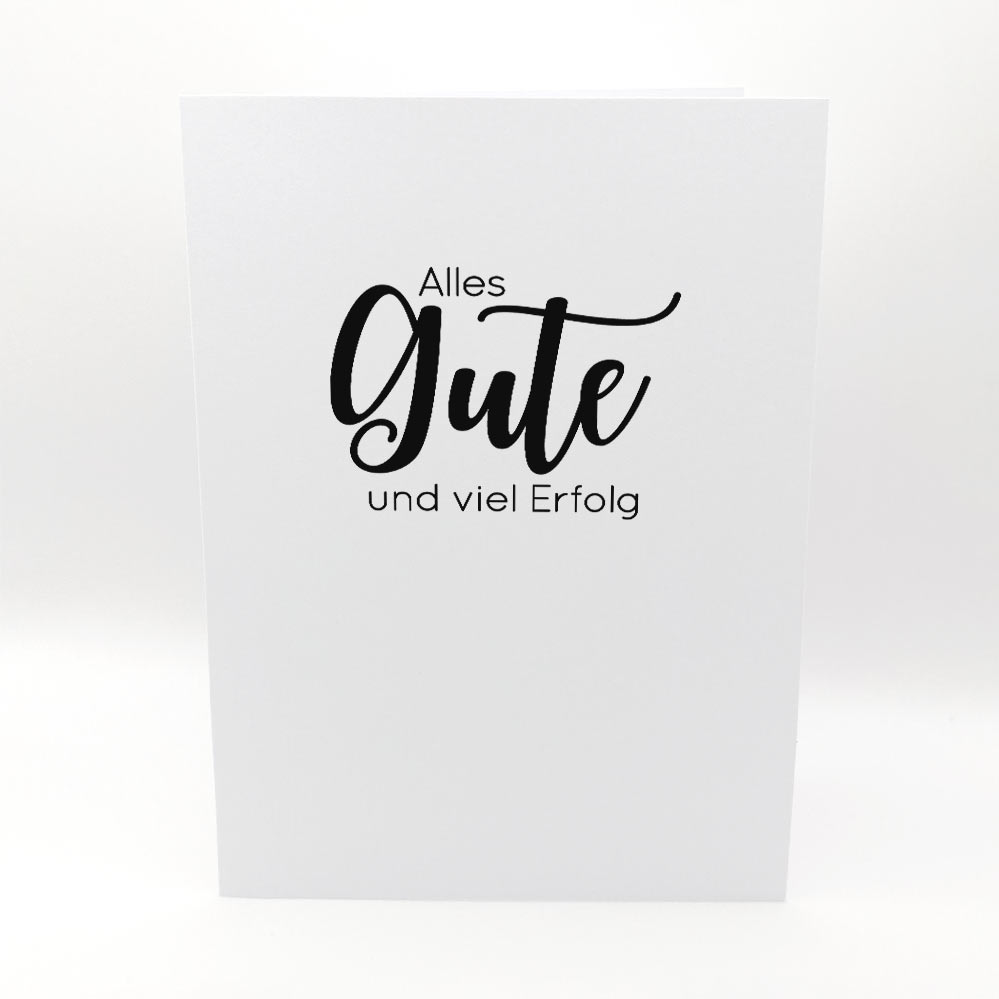 Karten-Kunst Clear Stamps KK-0137 - Riesige Wünsche Alles Gute