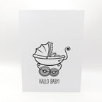 Karten-Kunst Clear Stamps KK-0138 - Schön, dass Du da bist