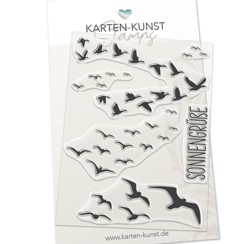 Karten-Kunst Clear Stamps KK-0140 - Sonnengrüße