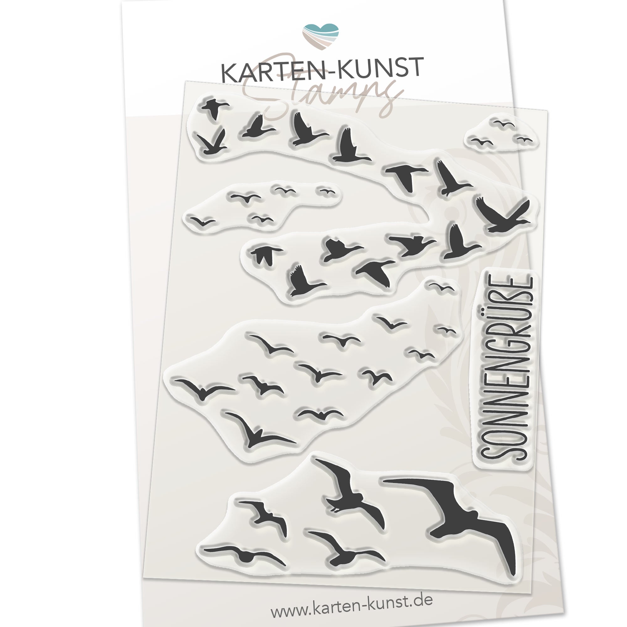 Karten-Kunst Clear Stamps KK-0140 - Sonnengrüße