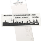 Karten-Kunst Clear Stamps KK-0145 - Skyline Hamburg