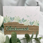 Karten-Kunst Clear Stamps KK-0164 - Doodle Pflanzen