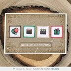 Karten-Kunst Clear Stamps KK-0240 - Mini Frames Congratulations