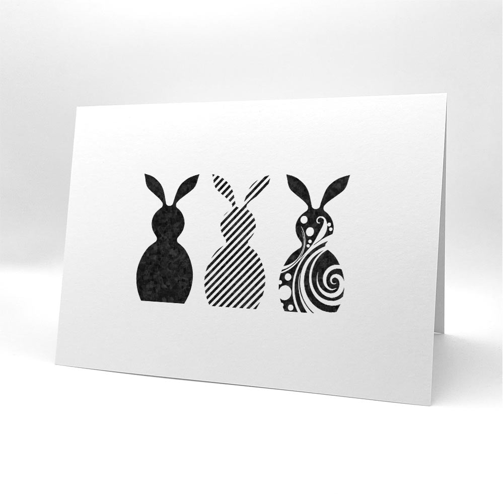 Karten-Kunst Clear Stamps KK-0258 - Osterhasen / Easter Bunnies