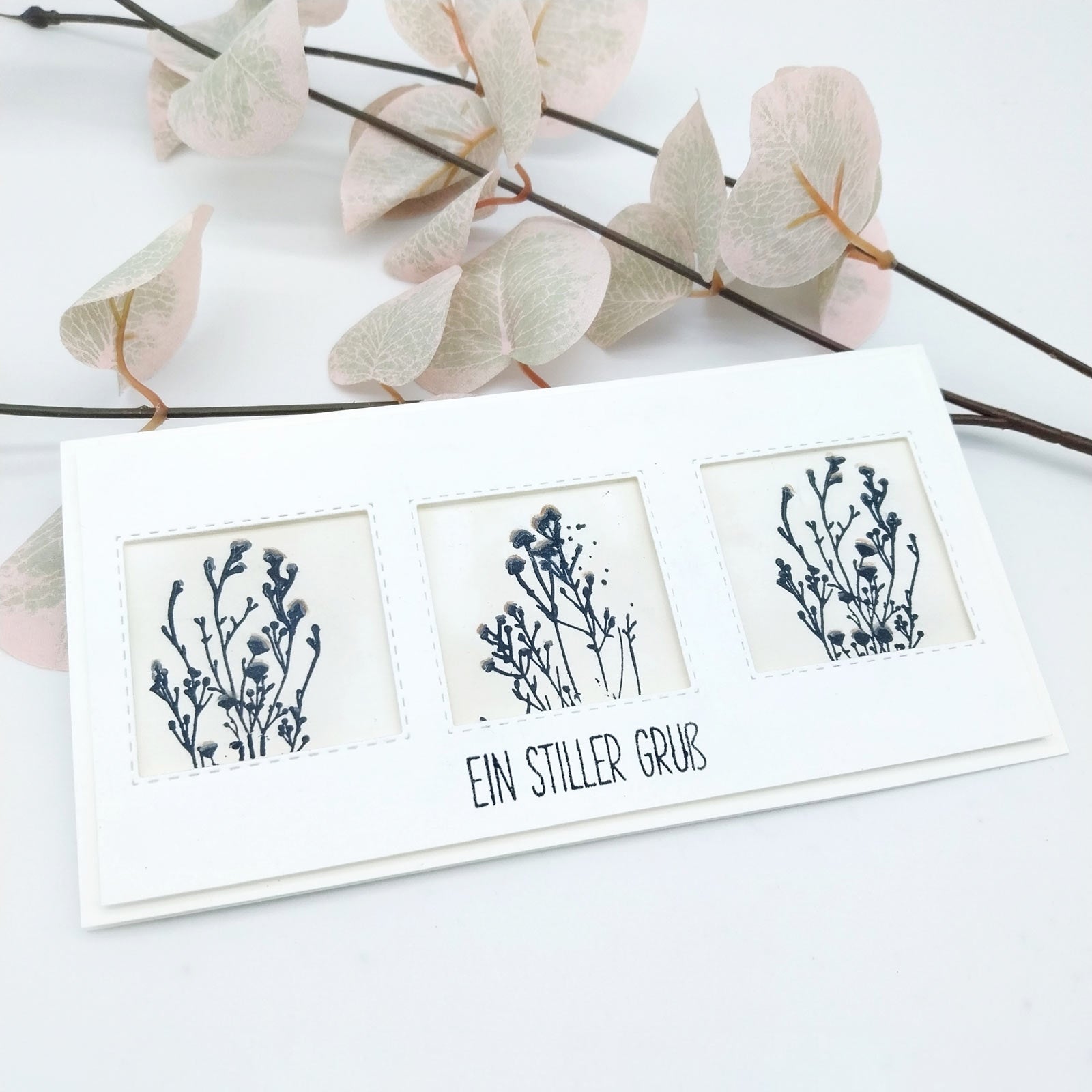Karten-Kunst Clear Stamps KK-0263 - Blühende Zweige / Blooming Plants